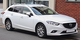 2014 Mazda6 SE-L Diesel Estate 2.2 Front.jpg